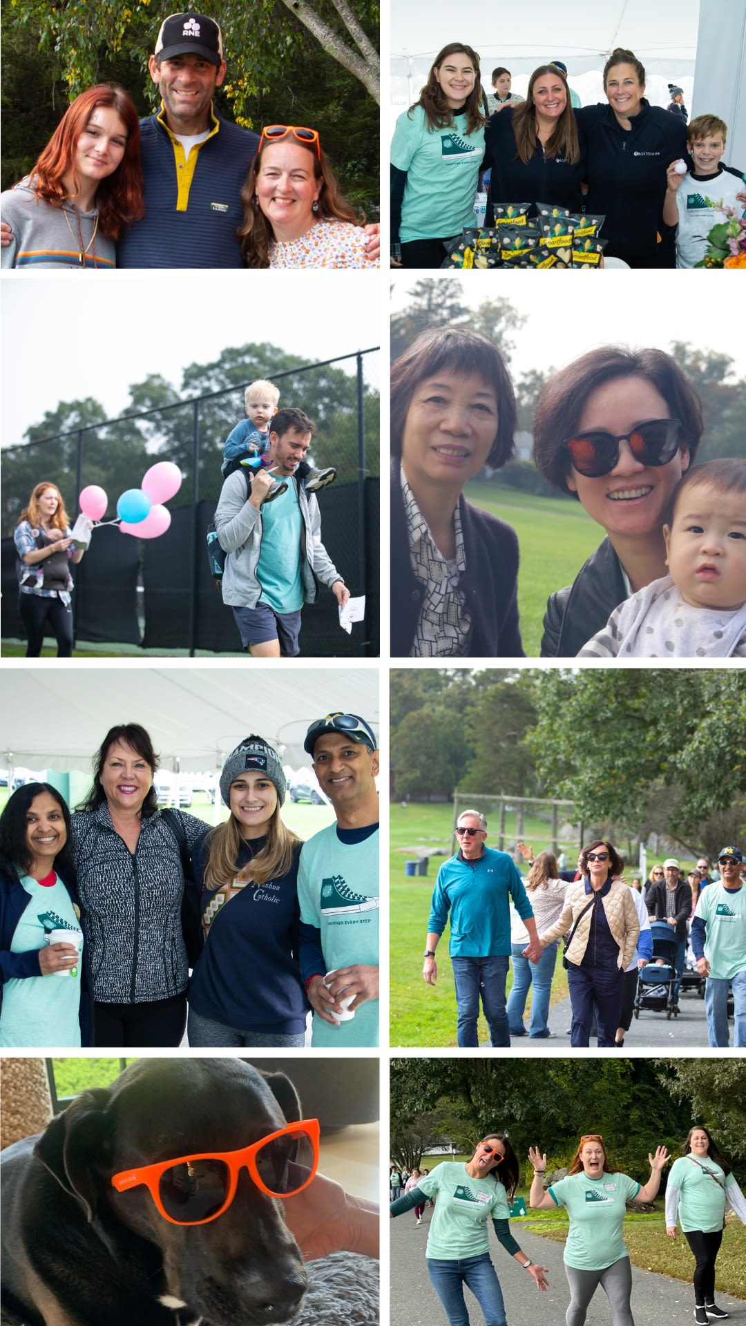 photo collage from Walk