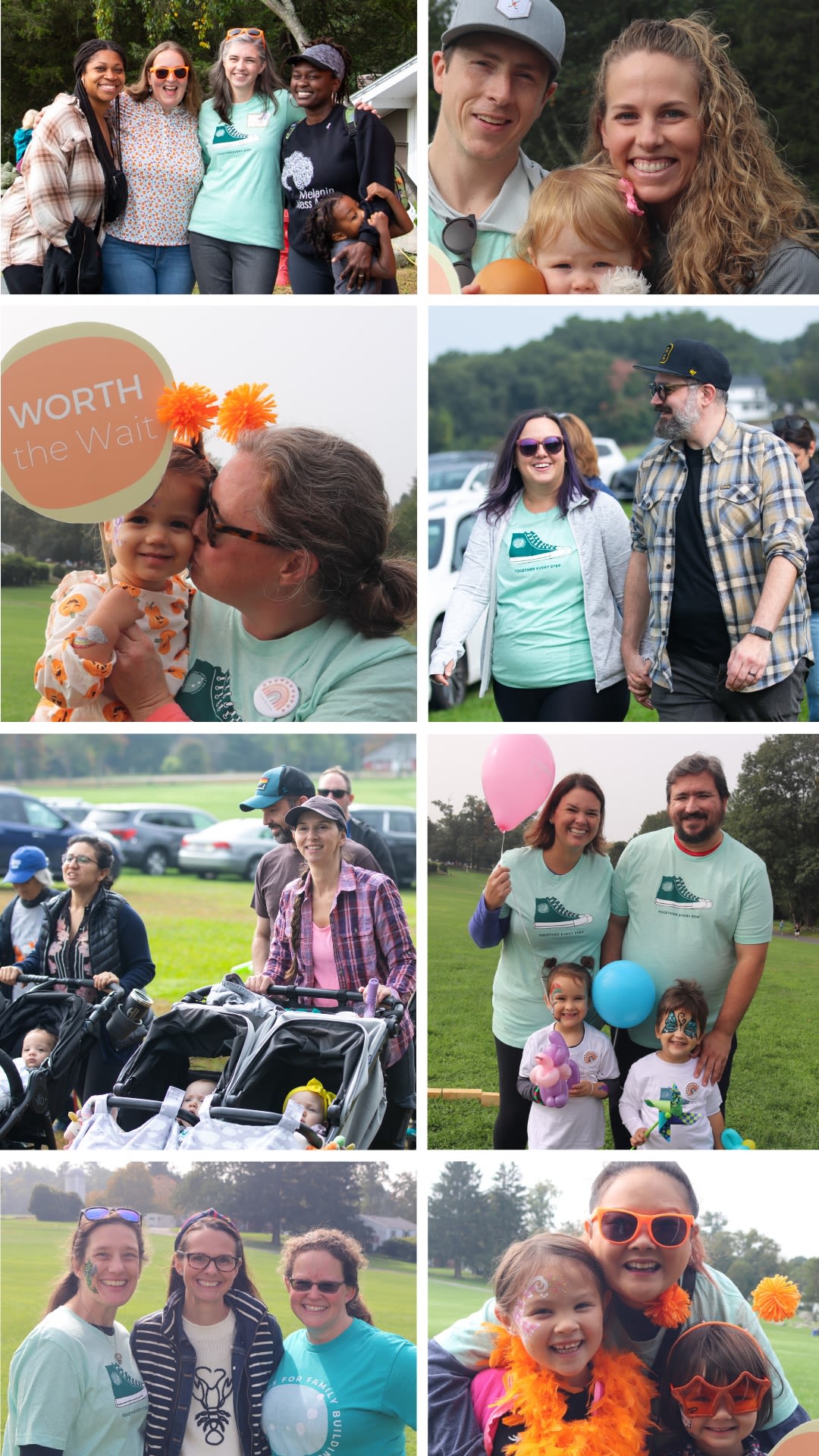 photo collage from Walk