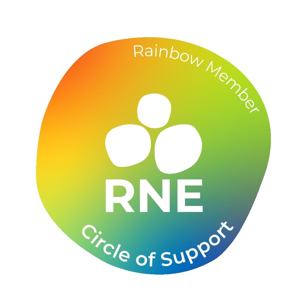 Rainbow Member Circle of Support Member badge